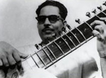 Mushtaq Ali Khan in his prime, playing sitar. Mushtaq Ali Khan in his prime, playing sitar.